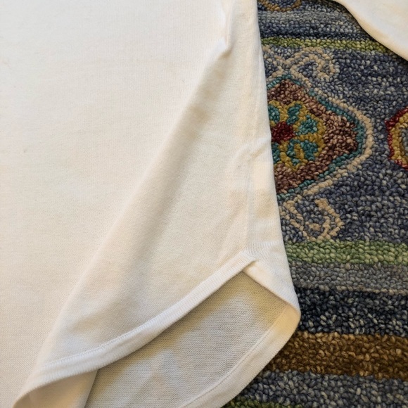 Bell Sleeved White Sweater NWOT - Picture 4 of 6